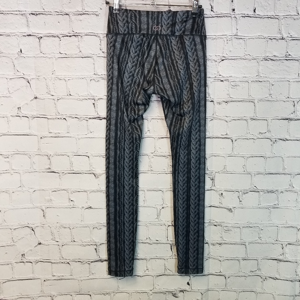 Calia chain link cableknit leggings - Picture 2 of 9